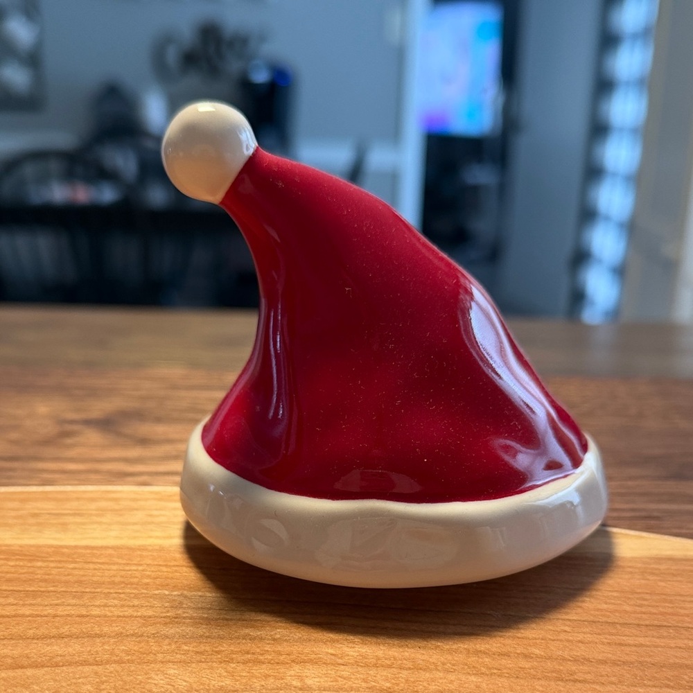 Rae Dunn Festive Red Santa Hat Mug Lid